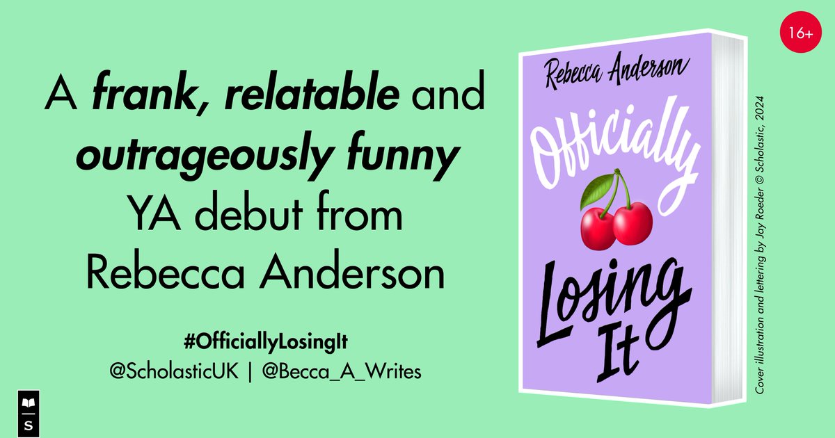 Join Rose as she attempts to navigate the utter chaos of growing up and first relationships in Officially Losing It – a refreshingly funny debut from <a href="/Becca_A_Writes/">Rebecca Anderson</a>!

🍒Out today!🍒
