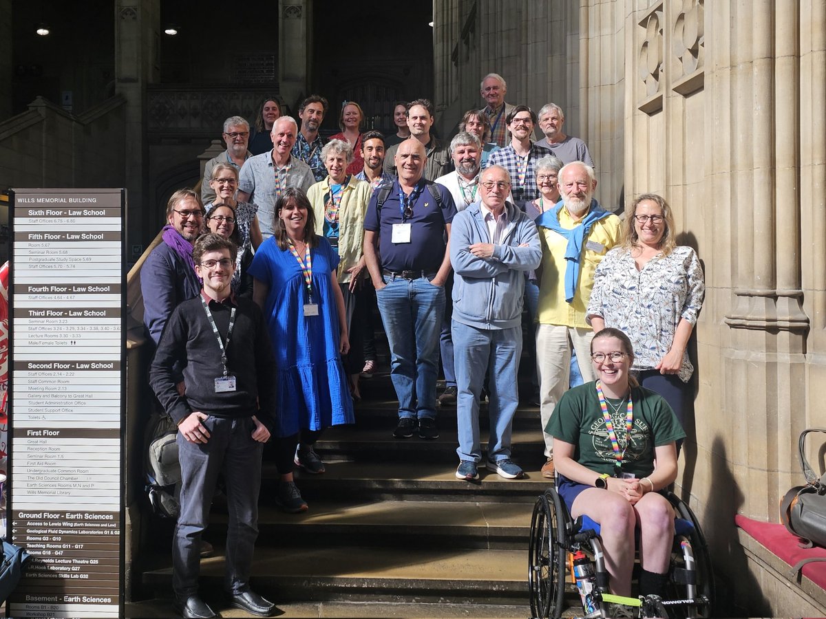 A wonderful Friday last week celebrating the 75th birthday and career of Sir Steve Sparks! We had some visitors, past students, and friends of Steve from across the country (and even aborad) attend. Thank you for all the messages sent in by others too! A very enjoyable day.