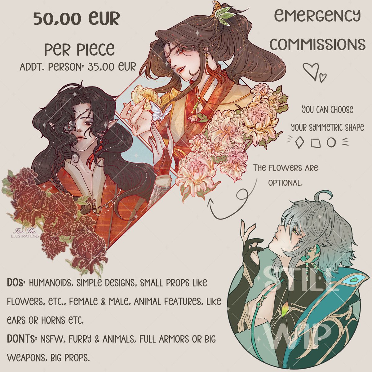 NKv1403_0602's tweet photo. [Emergency C0mmissi0ns]

3 Slots OPEN.

Since I'm currently pretty broke because of my health and a fight with the health insurance company, I'm opening up 3 Slots. ♥

Requests via DM/ or write below.

RTs are appreciated. https://t.co/ZQ8i79IFOe