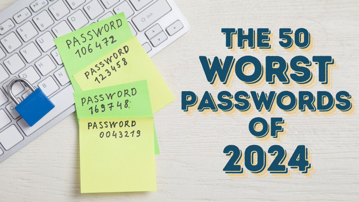 TeamPassword's tweet image. Discover the worst passwords of 2024 &amp;amp; learn essential tips to boost your security! 
teampassword.com/blog/worst-pas…
#CyberSecurity #PasswordTips