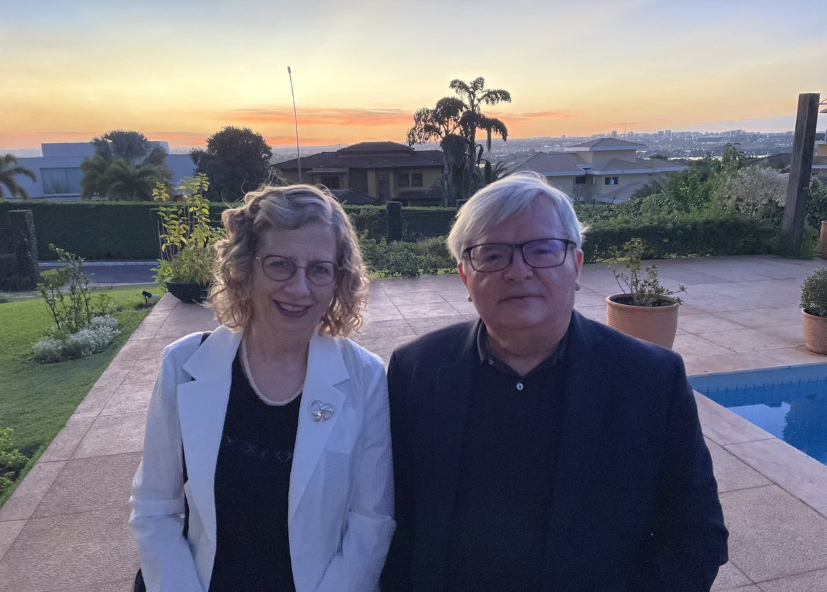 My thanks for generous reception by my dear friend Antonio Benjamin, Justice at #Brazil’s Natl High Court -&amp; as of August 2024, Chief Justice. 

Justice Benjamin is a giant in field of environment rule of law, a brilliant thinker &amp; a committed environmentalist. We are in his debt