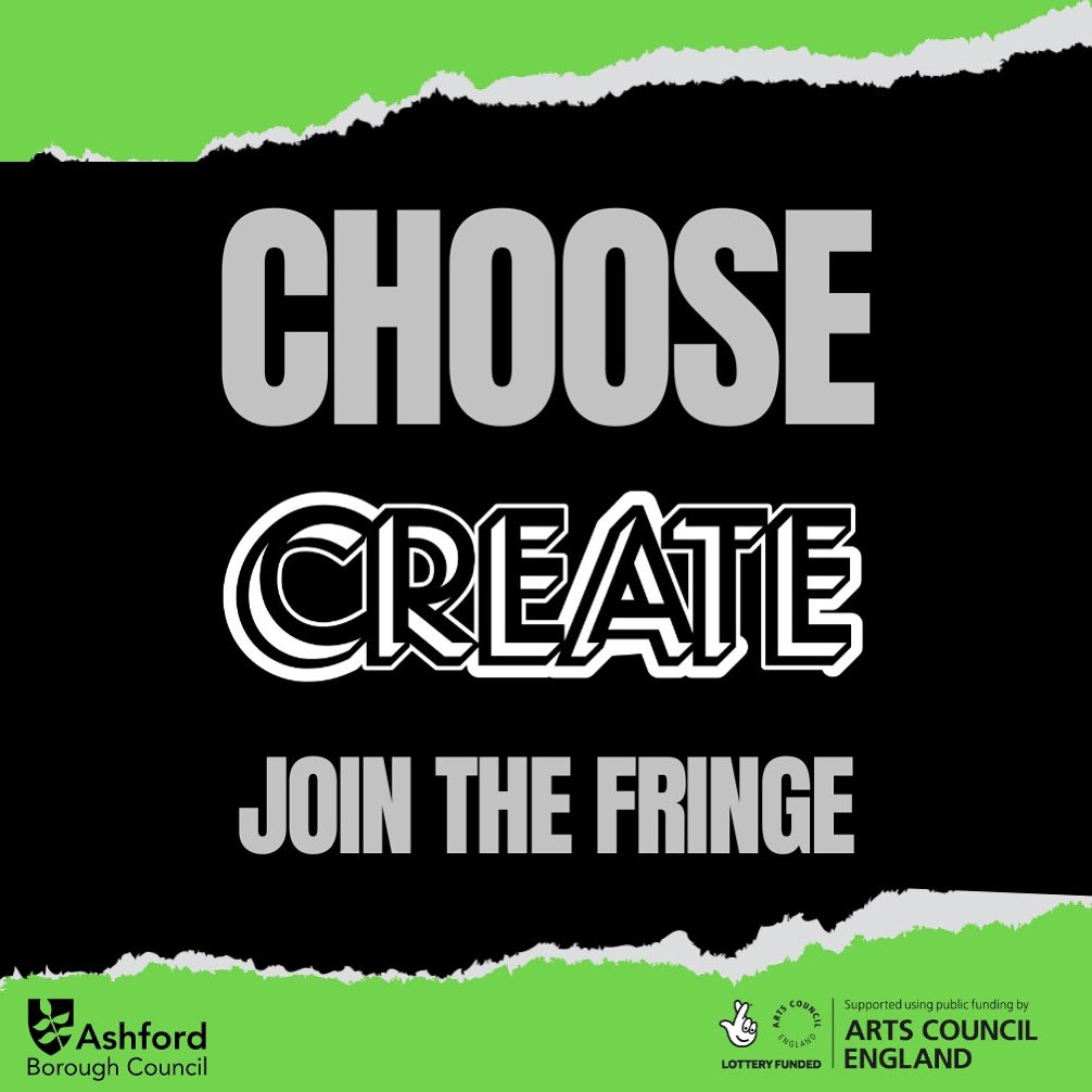 FINAL CALL for Fringe events for Create 2024.

Head to our website for details of how you can be part of this year's programme with the support of a grant of up to £200 createmusicvillage.co.uk/fringe/

Applications close on Friday 12th.

#create24 #createmusicvillage #ashford