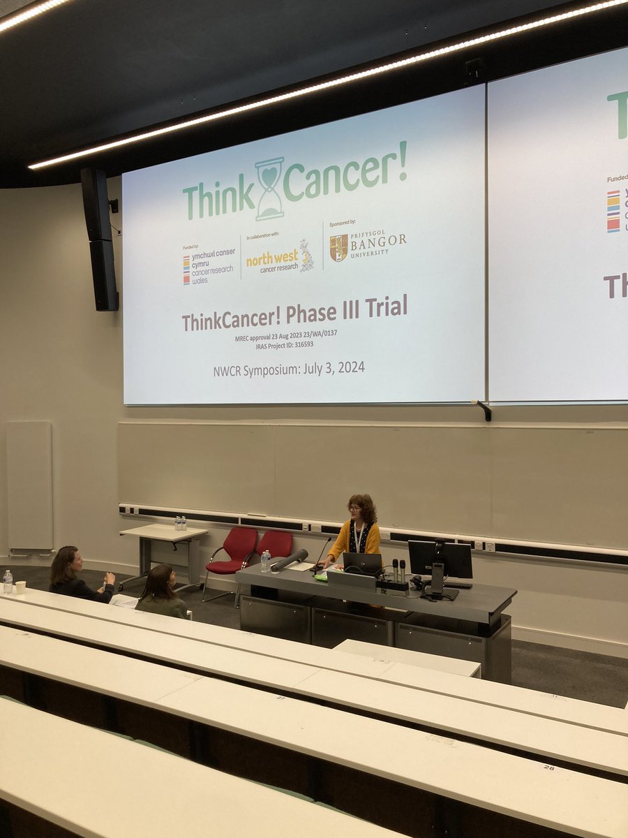 Stefanie Disbeschl (@s_disbeschl) on Twitter photo Fantastic talk by <a href="/clarewBU/">Clare</a> at the <a href="/NorthWestCancer/">North West Cancer Research</a> Symposium about the <a href="/Think_Cancer/">ThinkCancer!</a> Phase III trial which is currently at the recruitment stage Fantastic talk by <a href="/clarewBU/">Clare</a> at the <a href="/NorthWestCancer/">North West Cancer Research</a> Symposium about the <a href="/Think_Cancer/">ThinkCancer!</a> Phase III trial which is currently at the recruitment stage