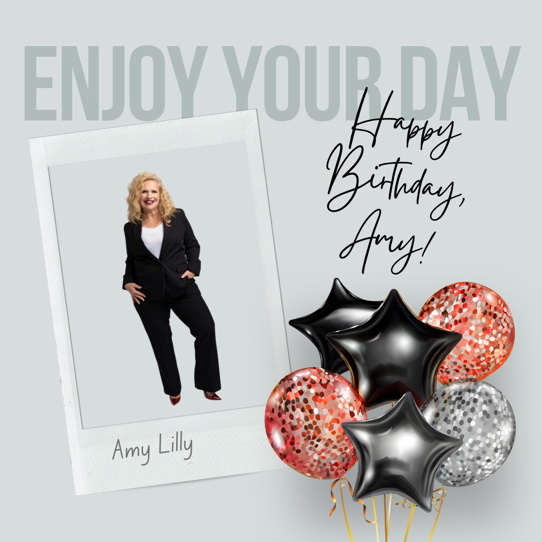 _RealtyExchange's tweet image. 🎉 Happy Birthday to the Deals In Heels Agent, Amy Lilly! 🥳 Your dedication and passion for real estate inspire us all. Cheers to another year of success and happiness! 🎂✨ #DealsInHeels #RealEstate #HappyBirthday