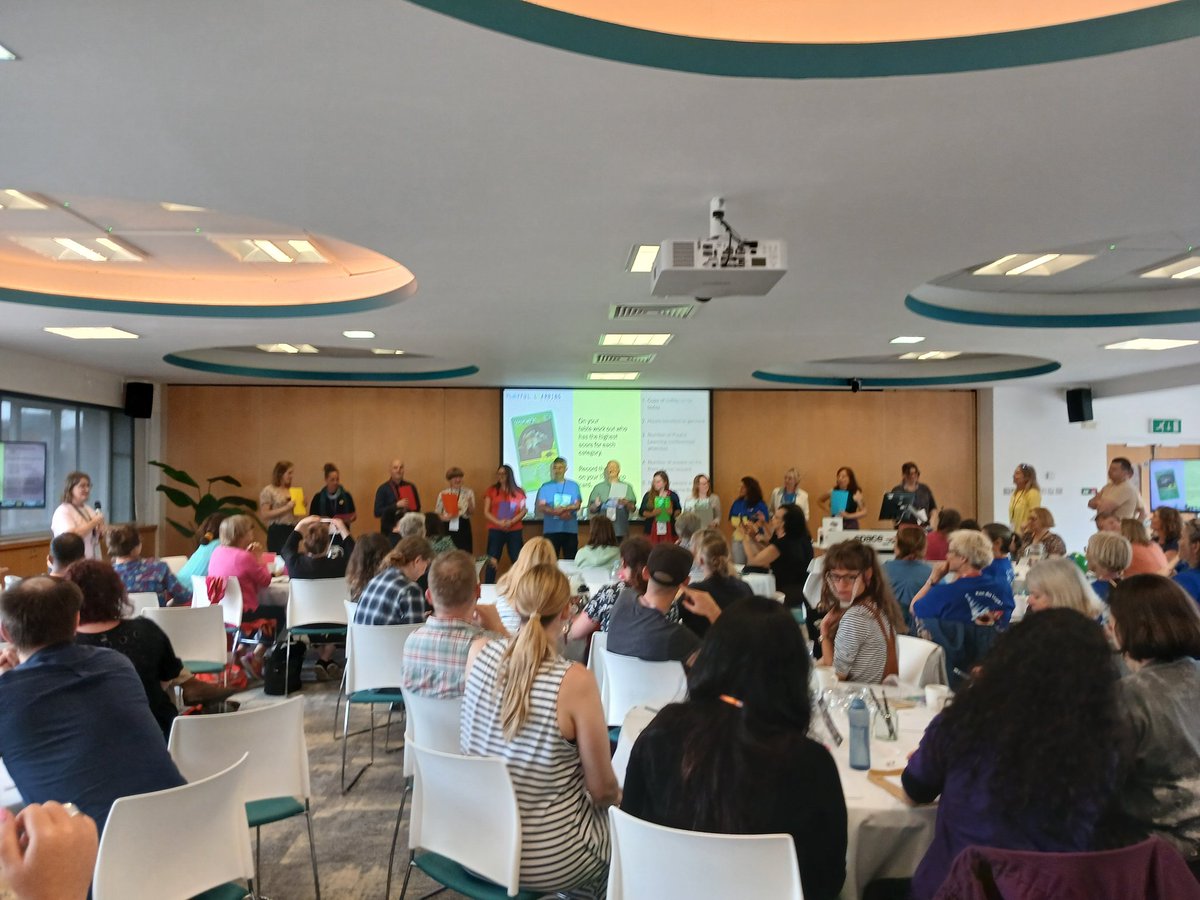 #PlayLearn24 launch <a href="/SussexUni/">University of Sussex</a>. <a href="/KMcCormackSU/">Karl McCormack</a> getting involved with the opening activity. Ideas already noted for our <a href="/BusinessStaffs/">Staffordshire Business School</a> course delivery.