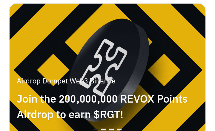 Geo_Publisher's tweet photo. Join our exciting REVOX airdrop campaign with Binance Web3 Wallet! Use my invite code 81O0QQ to earn REVOX $RGT AIRDROP! Find REVOX campaign on Binance Web3 Wallet.
#REVOX #binanceweb3 @ReadOnMe3 https://t.co/gjnDmGsATL https://t.co/3wwJ4VhSrd