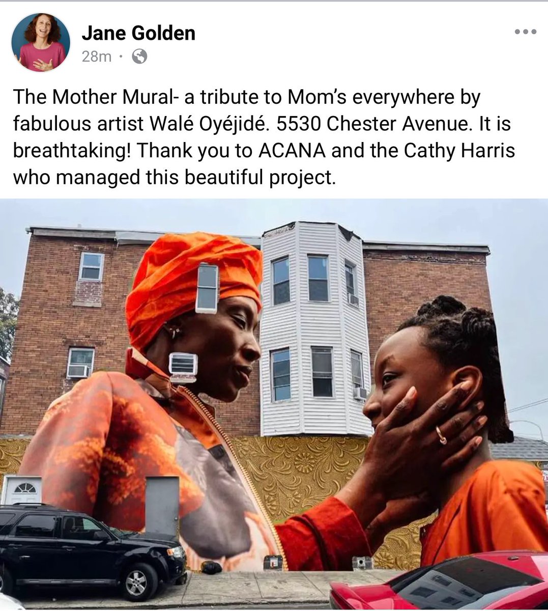 Shoutout to ⁦<a href="/muralarts/">Mural Arts</a>⁩ for more Dopeness