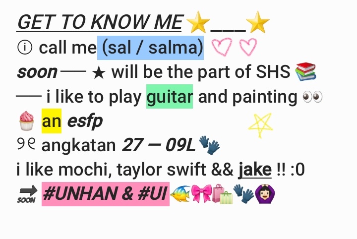 halOo temen temenn🙆🏻‍♀️ aku baru masuk ke dunia #studytwt nih ^^ anyway aku angkatan 27 🫶🏻 help rt/like temen temenn🩷🩷 yukk kita mutualann! #moots #AMBISVERSE