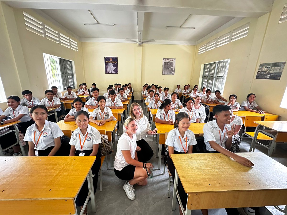 Dr Suzanne Le Blond (@le_blond5) on Twitter photo Delivering public health messages on consent and maintaining positive mental health to teenagers is often a challenge. The school students rose to the challenge and truly engaged. Top work today team #CHPSCmobilitycambodia24 <a href="/DerbyUni/">University of Derby</a> <a href="/gchesneycollins/">Guy Collins</a> #Turing @jaybee_jane Delivering public health messages on consent and maintaining positive mental health to teenagers is often a challenge. The school students rose to the challenge and truly engaged. Top work today team #CHPSCmobilitycambodia24 <a href="/DerbyUni/">University of Derby</a> <a href="/gchesneycollins/">Guy Collins</a> #Turing @jaybee_jane