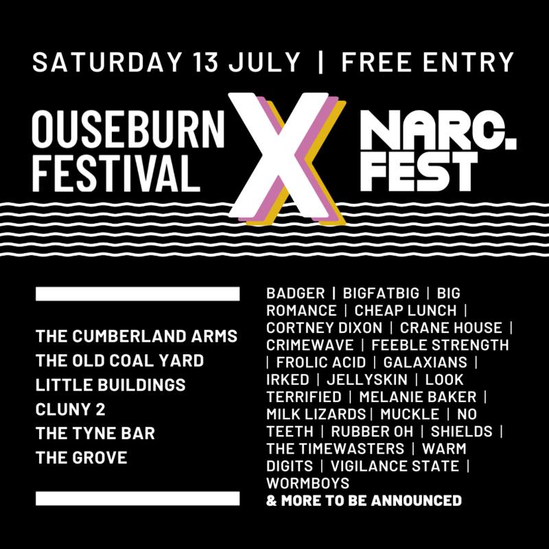 Boom! Can't beat a free festival, and Narc.Fest is one of the best around. This week's playlist picks out some highlights from the Ouseburn event on July 13. More at vocal.media/beat/playlist-…
