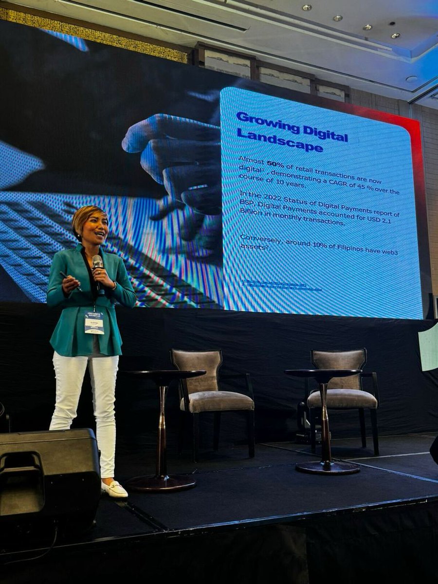 coinsph's tweet image. Coins.ph joined the Open Finance Revolution on July 3, 2024, at Shangri-La The Fort! Our Country Manager Jen Bilango spoke about transforming transactions through blockchain and the expanding digital landscape. 📈

#OpenFinanceRevolution #FintechPH