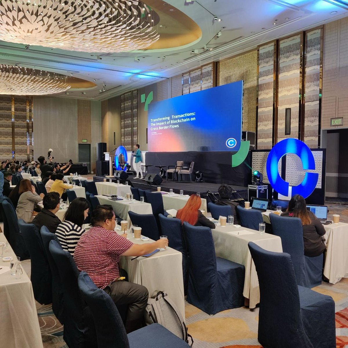 coinsph's tweet image. Coins.ph joined the Open Finance Revolution on July 3, 2024, at Shangri-La The Fort! Our Country Manager Jen Bilango spoke about transforming transactions through blockchain and the expanding digital landscape. 📈

#OpenFinanceRevolution #FintechPH