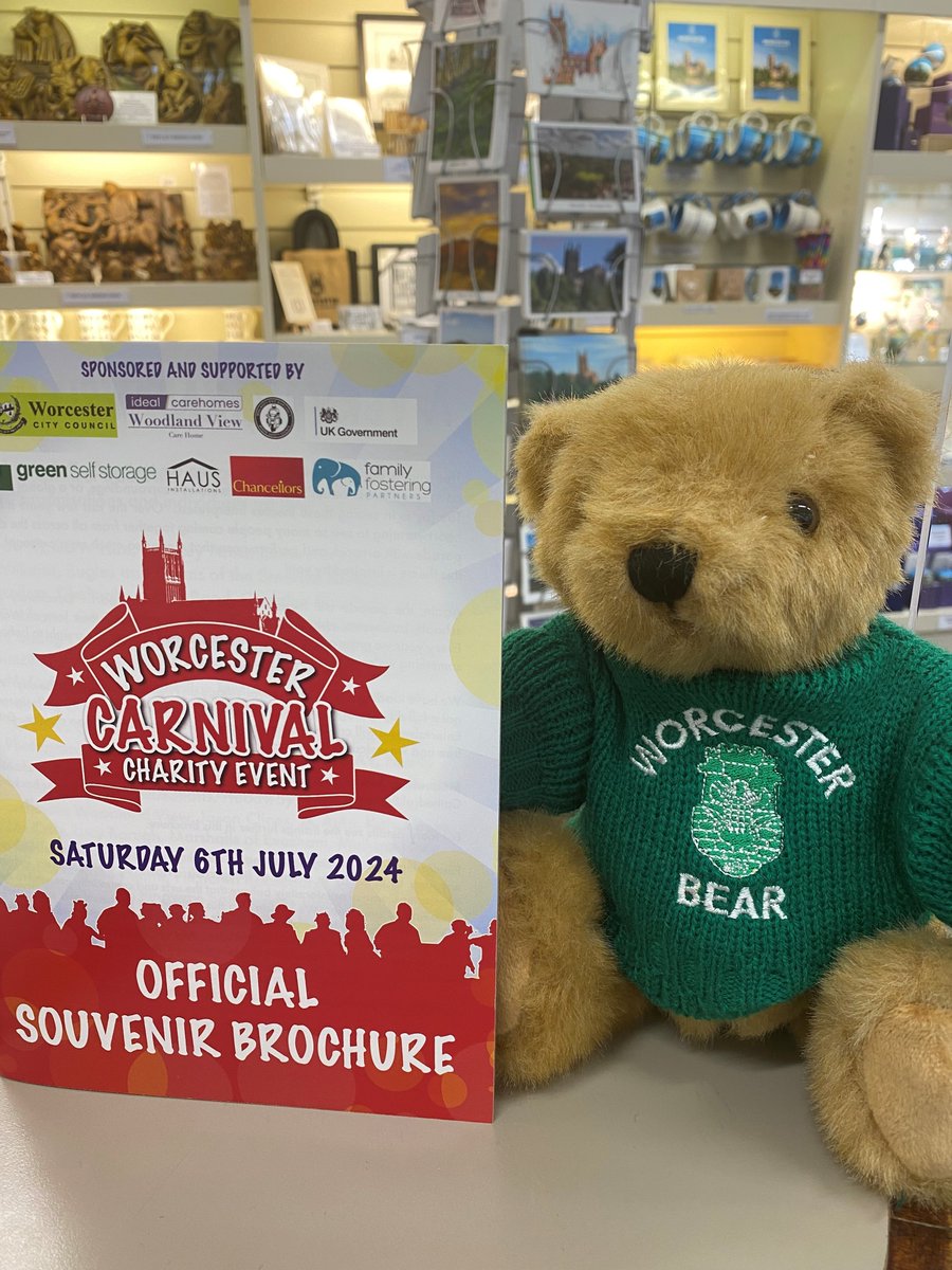 Worcester TIC (@worcestertic) on Twitter photo The <a href="/WorcsCarnival/">Worcester Carnival</a> brochure has arrived in <a href="/WorcesterTIC/">Worcester TIC</a> 🎉 pop in for a copy #worcestershirehour or visit worcester-carnival.co.uk #events #worcester #familyfun The <a href="/WorcsCarnival/">Worcester Carnival</a> brochure has arrived in <a href="/WorcesterTIC/">Worcester TIC</a> 🎉 pop in for a copy #worcestershirehour or visit worcester-carnival.co.uk #events #worcester #familyfun