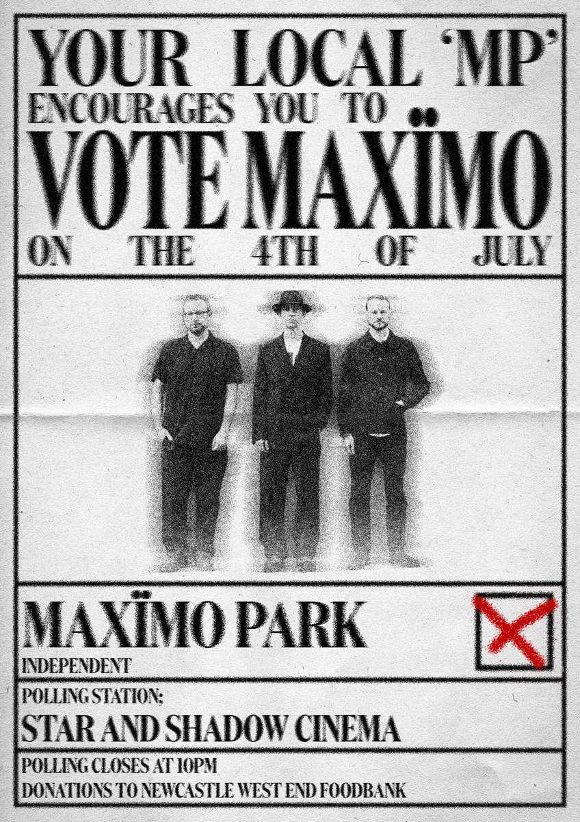 Maximo Park tweet media