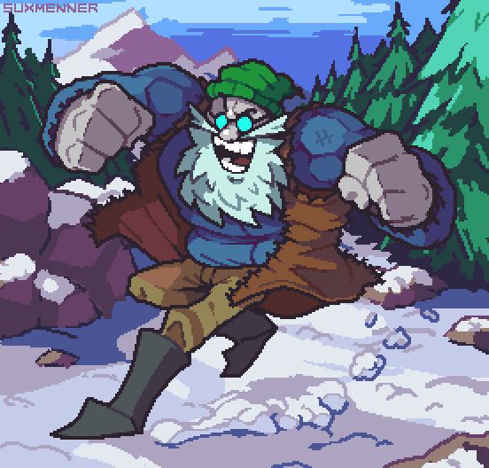 Who needs Heat when you got Cold Muscles
#mspaint #pixelart #art #commission comm