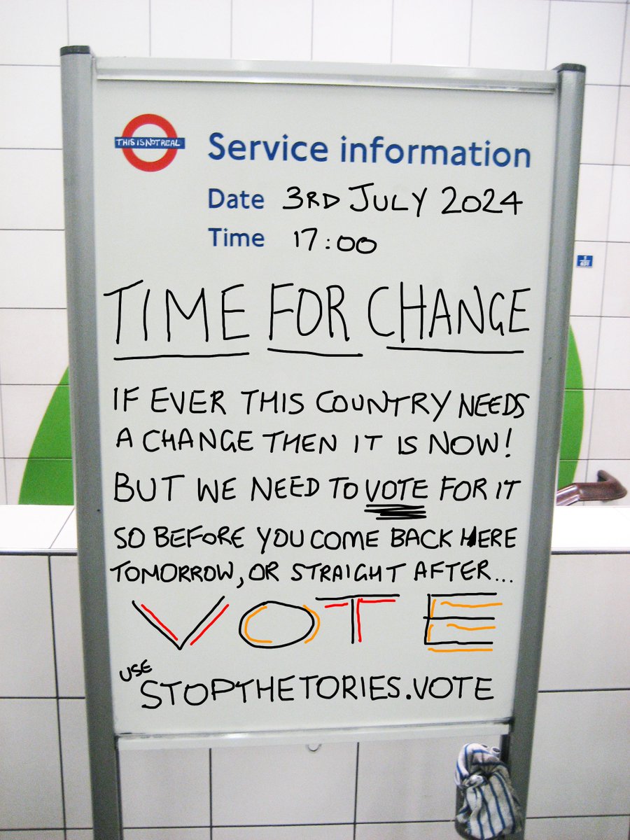 End of the line for the Tories...all change please, all change