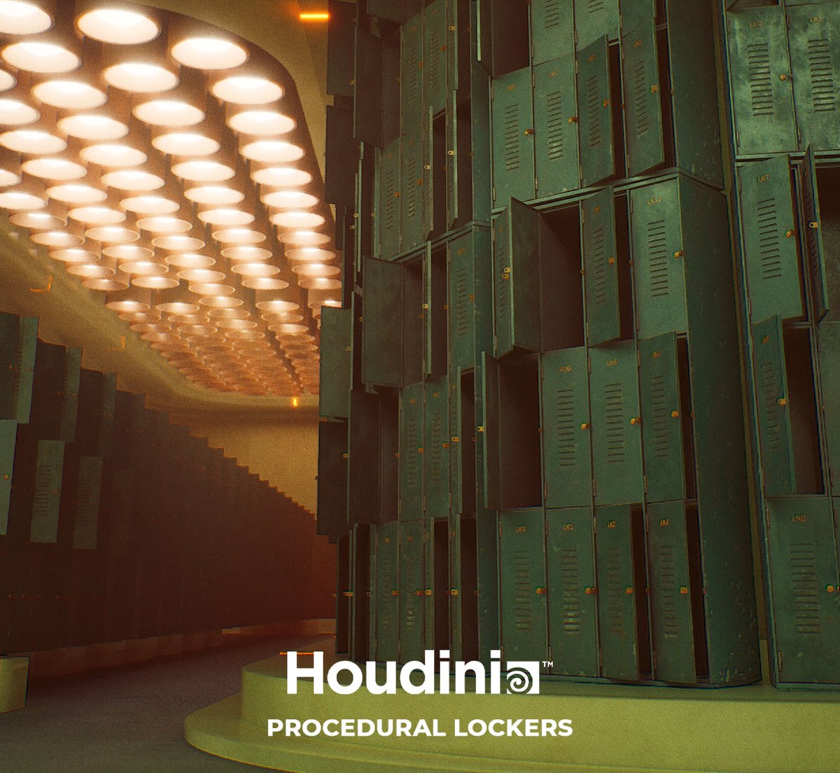 CiusRadu's tweet image. Want to build endless locker variations in Houdini? My tutorial opens the door! ✨🔐
Download: rart.gumroad.com/l/lockers
#Houdini #ProceduralModeling #3DArt #Tutorial #DigitalArt #CGI #Lockers