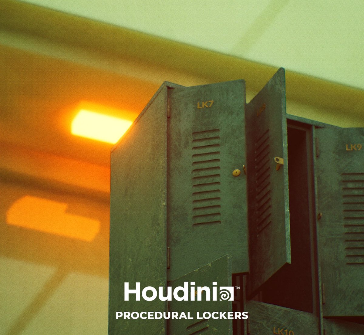 CiusRadu's tweet image. Want to build endless locker variations in Houdini? My tutorial opens the door! ✨🔐
Download: rart.gumroad.com/l/lockers
#Houdini #ProceduralModeling #3DArt #Tutorial #DigitalArt #CGI #Lockers