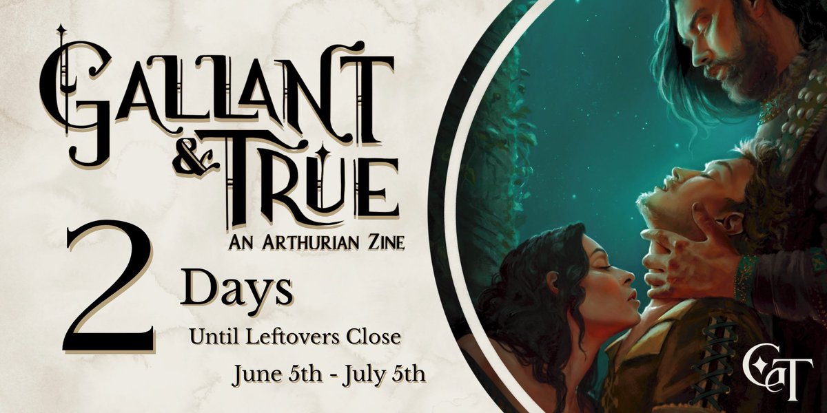 ⚔️✨Just TWO days remain to purchase gallant and true before sales close for good! L/ink in our b/io! (Illustration by @AshDoesArtStuff )