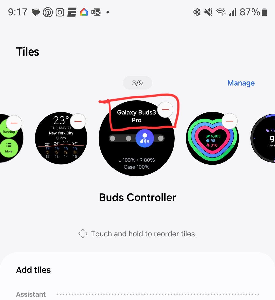 gchahinian's tweet photo. Interesting... updated my Galaxy watch 4 to the OneUI 6 Beta and this popped up...looks Like Buds 3 pro are on the horizon
#galaxybuds #Samsung https://t.co/VqrL5w8Tfp