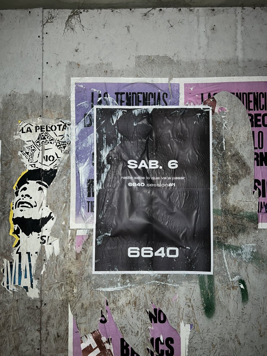 6640DISCO's tweet photo. La calle anda diciendo… 

6640session #1 https://t.co/DvUZgLzE5W