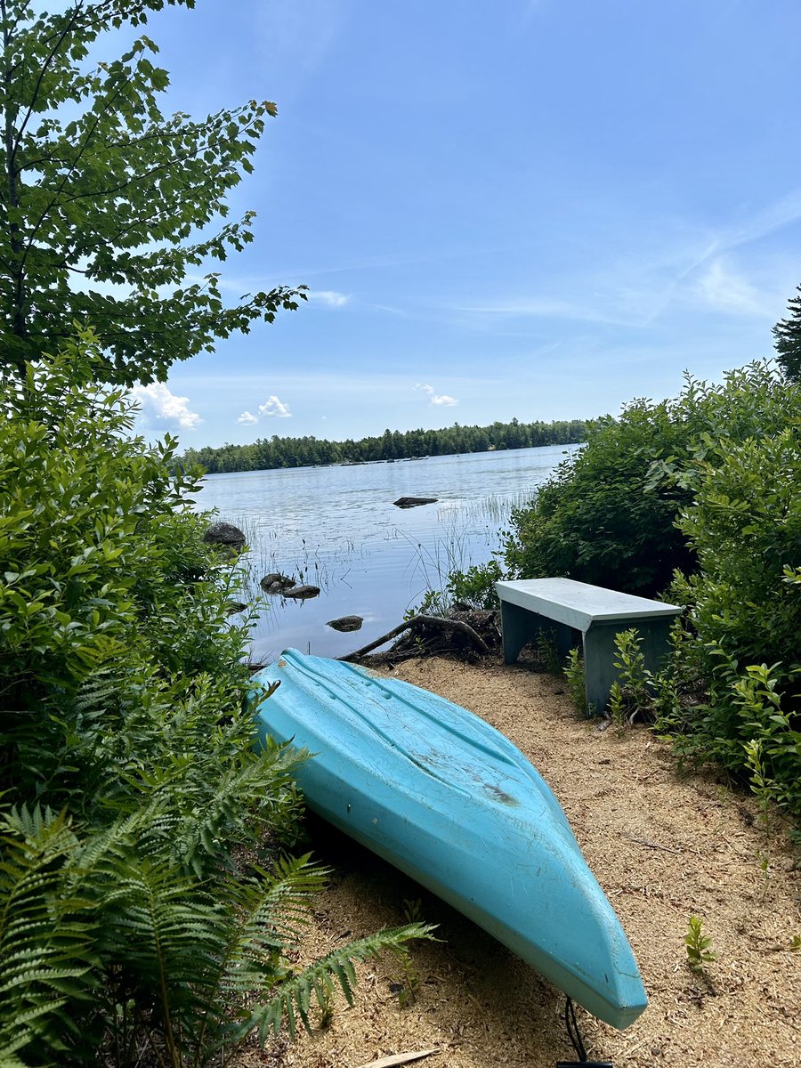 Essau1969's tweet image. “Oh, the water” #Kayak Time 😍💯#Maine Breathe it in! 🫶 #VacationLand 😎🦞🛶🍺🐟