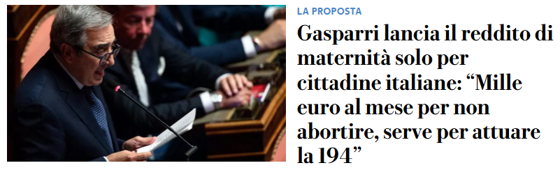johanan57's tweet photo. ultimi dati su interr. gravidanza circa 63mila ( 2021 ) se si applicasse il rdm il costo sarebbe di circa 0,8 MLD di euro anno; e le altre donne italiane che non abortiscono  non prendono nulla ?; con quali  finanziamenti ? e poi è incostituzionale se applicata solo alle italiane https://t.co/0R0mOMyXdA