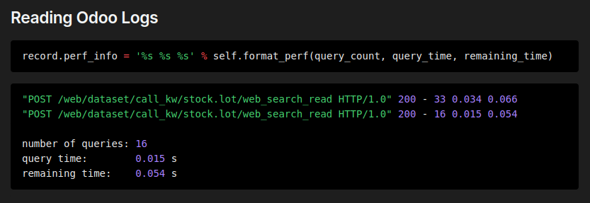 diogormcduarte's tweet photo. Odoo performance tip! Just read the F* logs #odoo https://t.co/FukNyNlPK7