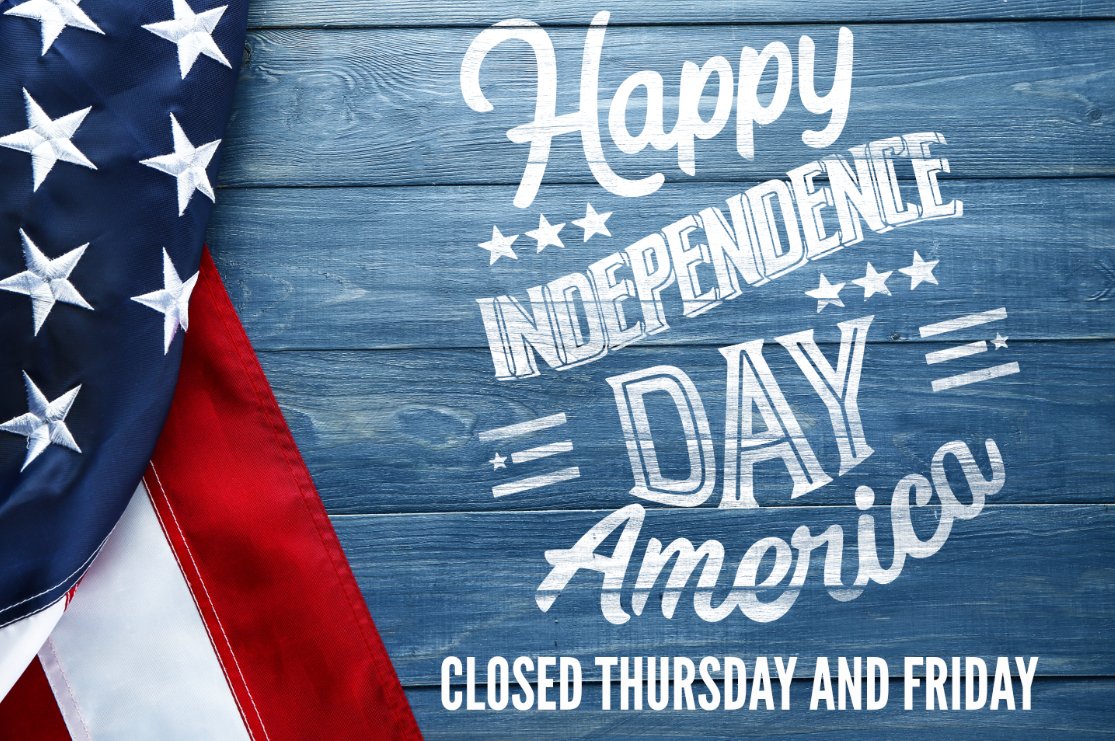 BestSignGroup's tweet image. Best Sign Group and OZK Wraps will be closed this Thursday and Friday in observance of Independence day. 💥🎆🇺🇸