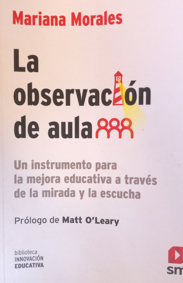 “Ojalá deje de ser una estrategia para valientes y se convierta en una rutina más para el crecimiento profesional” <a href="/MarianaMorale19/">Mariana Morales Lobo</a> La observación en el aula, la primera lectura para cargar mi mochila de mejora. #RecomiendoLeer #claustrovirtual