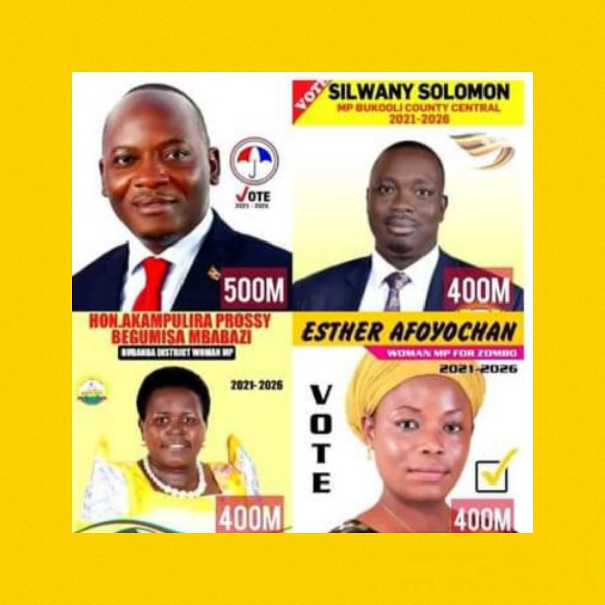 stellah_african's tweet photo. Speak @AnitahAmong and Mr @MathiasMpuuga Both paying and receiving a bribe are offences. #March2Parliament #EndCorruptionInUganda https://t.co/TzjEEzQrSP