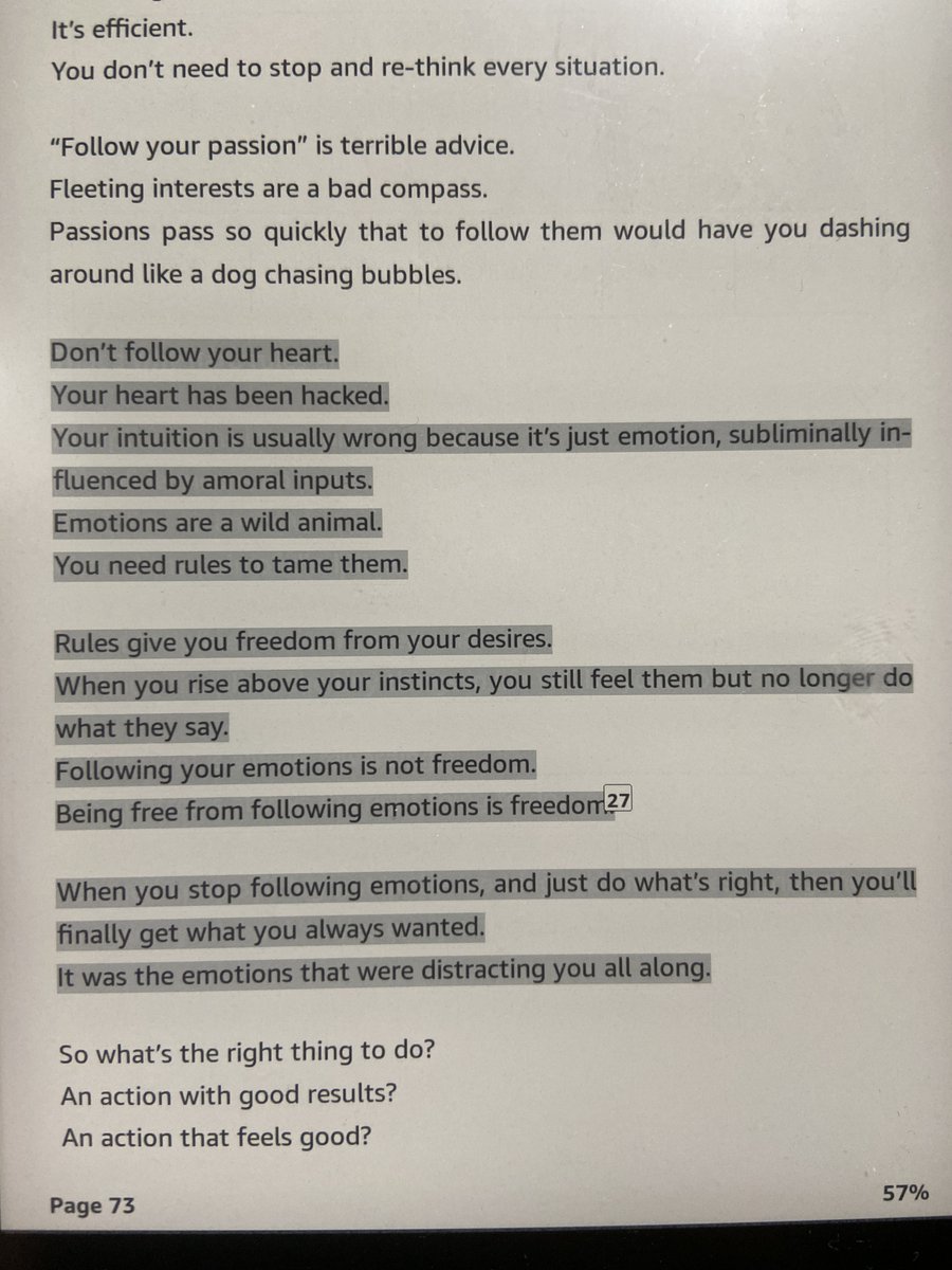 Shared this with a friend this morning and he summed up what I was thinking: 

"I'm not sure if I like it or totally dislike it"

My immediate reaction was that this idea goes against my beliefs. But I also learned something new. Many of our beliefs become concrete through past