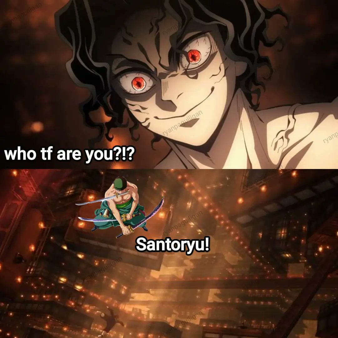 DailyOPMemes's tweet photo. Anime : One Piece x Demon Slayer https://t.co/yo2eRm6DZO