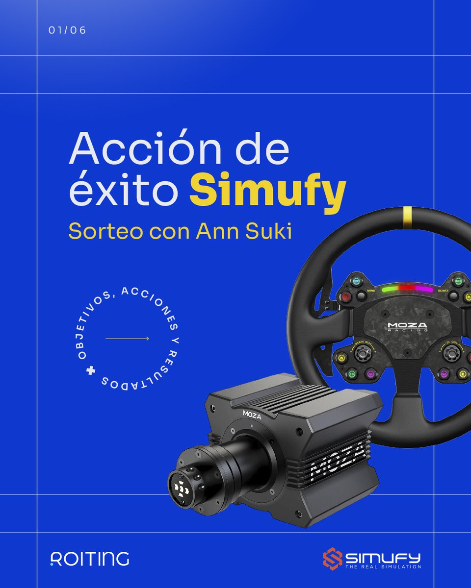 roiting's tweet image. Simufy y Ann Suki arrasan con su sorteo colaborativo 💥 ¡Éxito rotundo junto a nuestro cliente SIMUFY!

🔥 ¡Más de 2 millones de views, +30K likes y +35K comentarios en Instagram! 

¿Quieres saber cómo lo logramos? Más en nuestro blog 👉 bit.ly/4evaamA