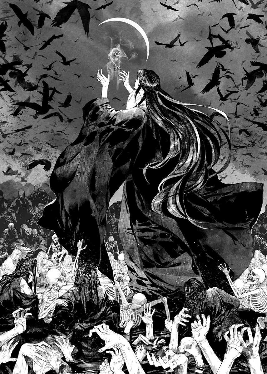 dearestwangxian's tweet photo. I'm obsessed with the way wwx power was described by mxtx on mdzs synopsis “no matter who you are when you're alive, a mighty general, a tyrant, unmatched hero. every one of you will return to earth in death, utterly under my command.” https://t.co/BDbqjZih80
