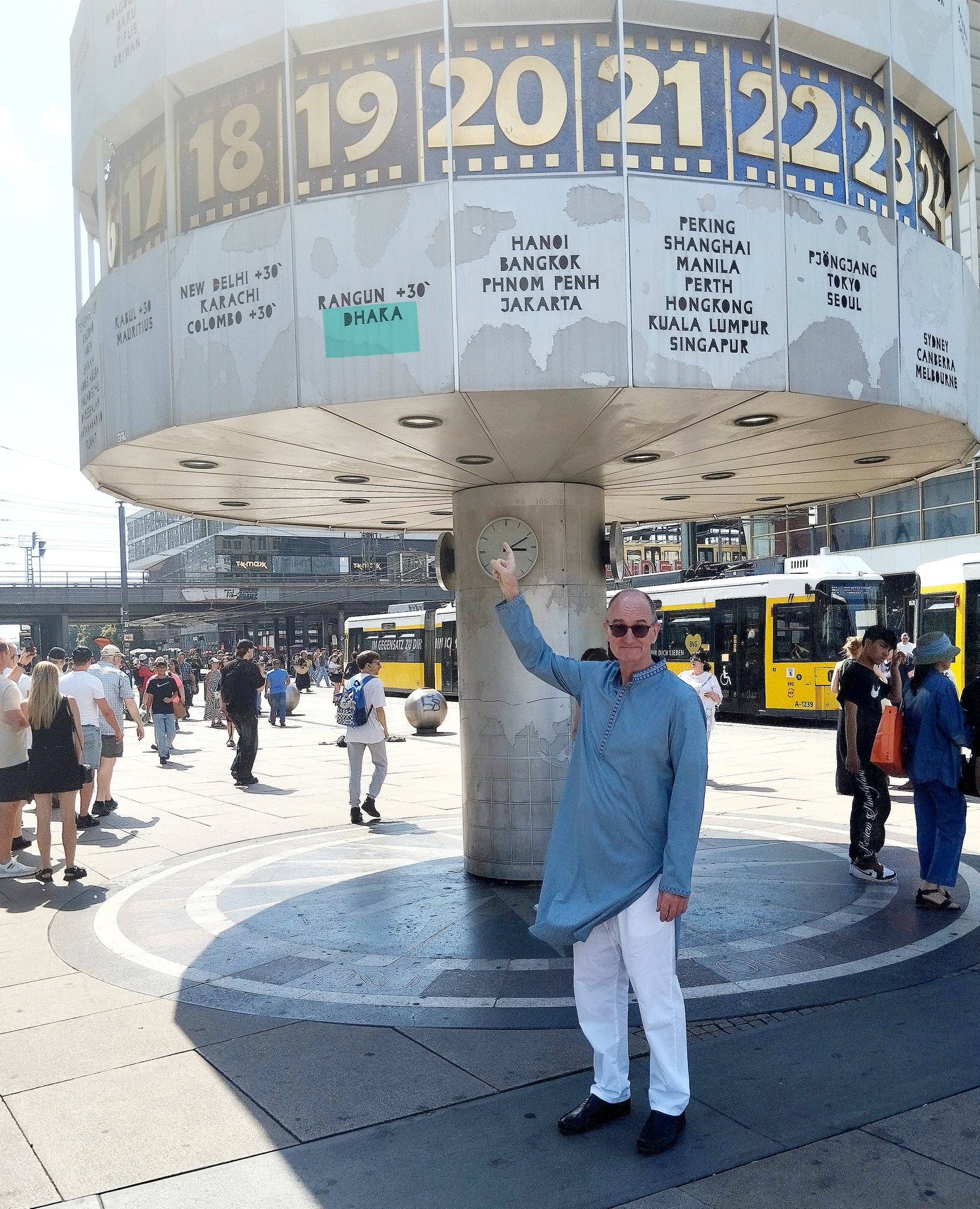 Achim Troster on X Berlin Alexanderplatz Good to have a place in Berlin you can always go to if you need to know what time it is in Dhaka. https t aSaH17py1F