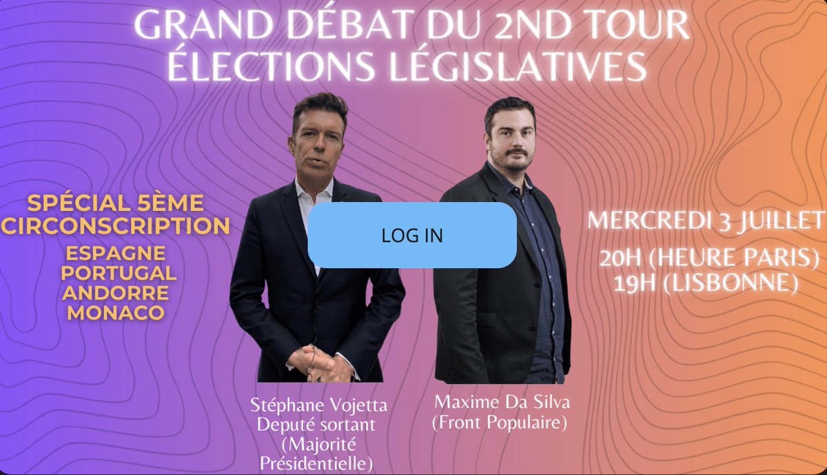 StephaneVojetta's tweet image. Ce soir à 20h, c&apos;est le débat d&apos;entre-deux-tours entre le candidat LFI et moi. 
Après une campagne à lire ses affabulations et à le voir découvrir la circonscription, j&apos;ai hâte d&apos;avoir enfin cette personne &quot;face à face&quot;.
Rejoignez-nous sur @FrenchRadio et BeJuicy🍿 (lien ⤵️)