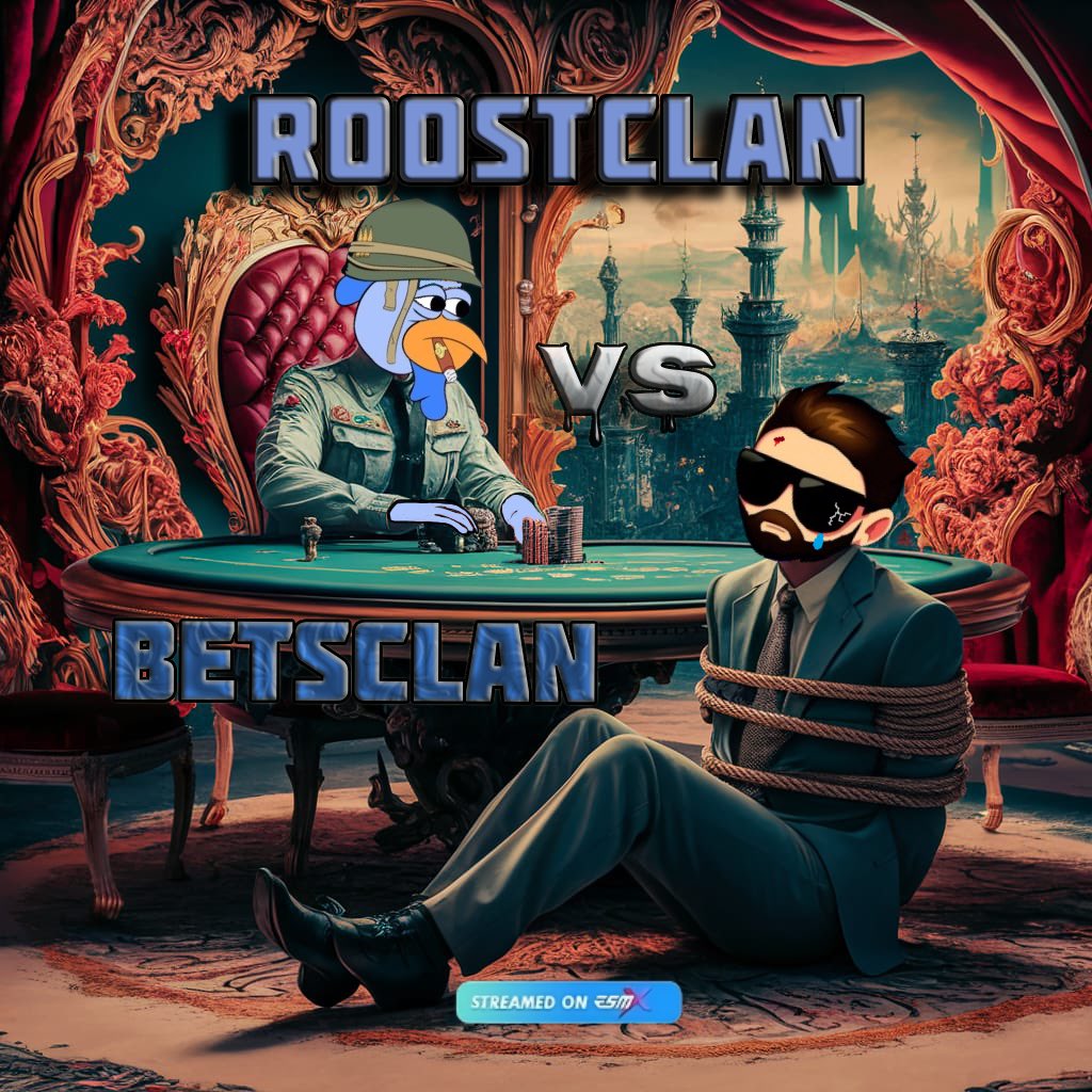 RoostClan's tweet photo. Roost army is not one to gamble against. @BetsClan, we’ve been seeing a lot of “cooked chickens”. Let us tell you something quickly.

1- We are ROOSTERS.

2- We both know you can’t cook. 

3- RoostClan is prepared and we want it more. 

This is quite simple, you gamble against us and we’ll show you how this meme league is ran. 

Everyone tune in Saturday July 6th 12pm PST where @RoostClan is going to teach @BetsClan how to prepare/serve a properly cooked meal. 

Hosted by @esmx_official.