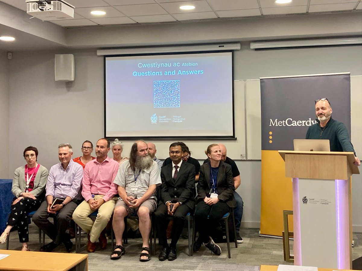 CardiffMetRIS's tweet image. Thanks to the 12 academics who talked about their research work during Ingenuity: Lightning Talks. Very interesting topics! Thanks @BuffoonMedia for the filming #RandIWeek2024