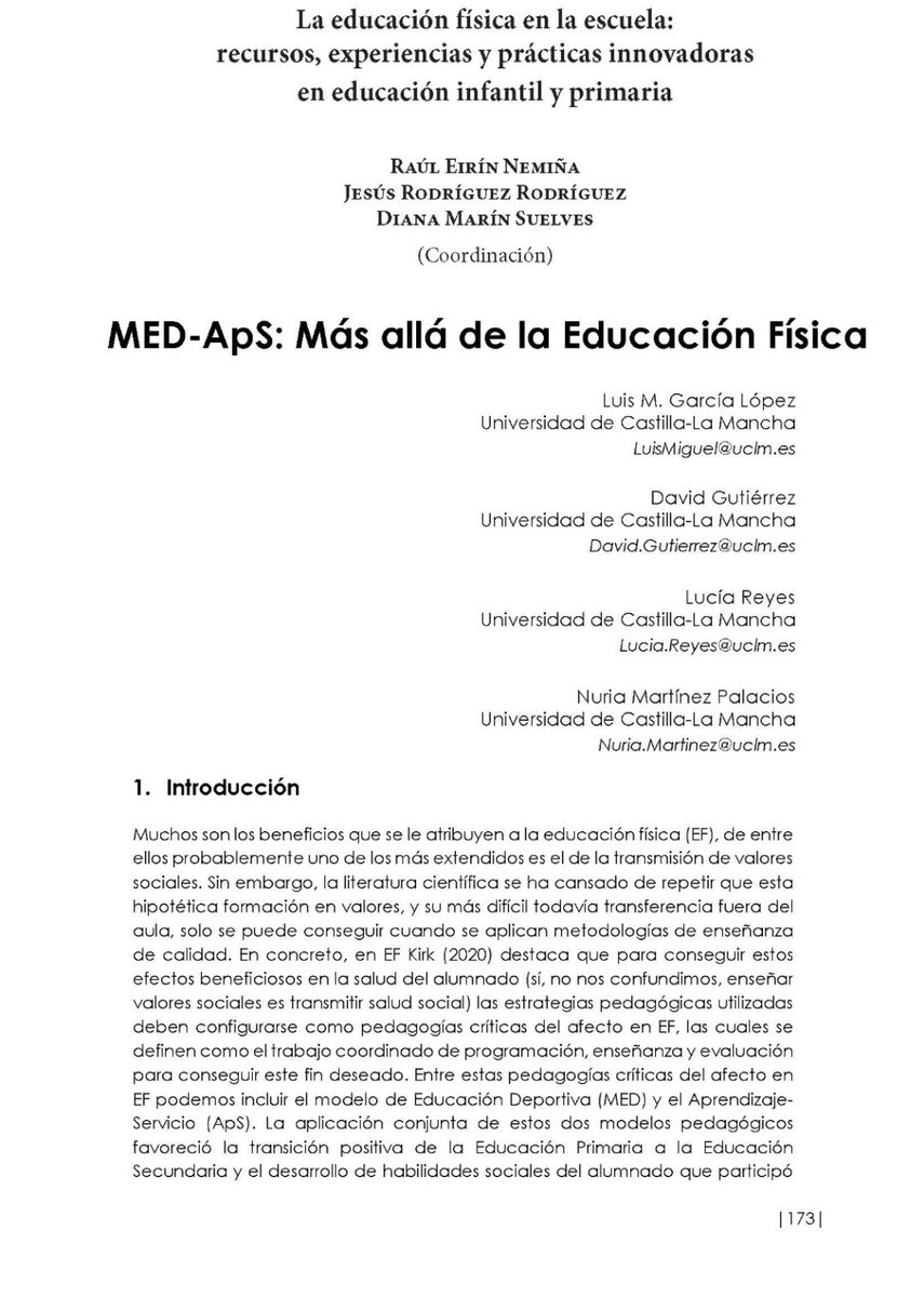LMGarciaEF's tweet photo. How to facilitate a positive transition from Primary to Secondary School? #ConEFta is a powerful tool to get it through PE. Here is more new evidence from the MED-ApS Project (SEM-SL), funded by the Ministry of Education (Spain) https://t.co/I2DNm6zLI6