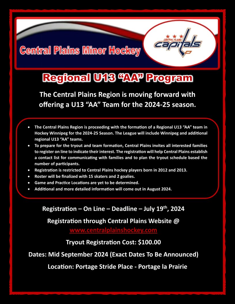 Central Plains Minor Hockey tweet media