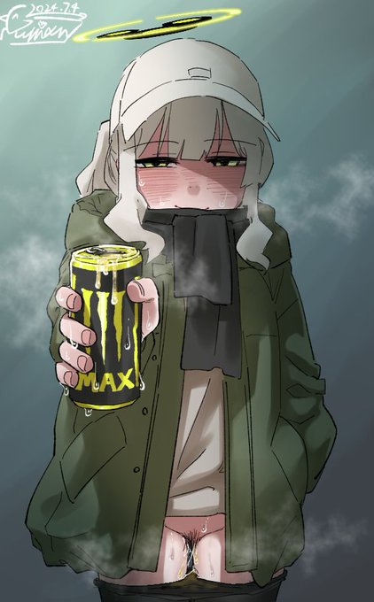 家裡能量飲料喝光只能畫一隻晴叫他分我一杯了
エナドリはもうないのでハレちゃんを描いてから一杯もらいました 