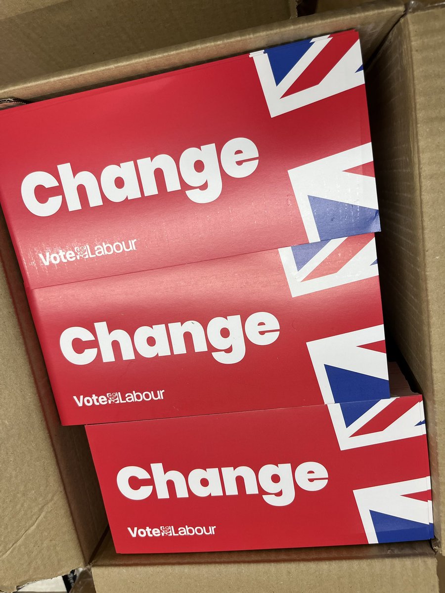 Make change happen tomorrow.

Vote Labour 🌹