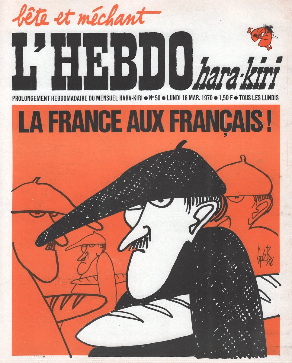 #HaraKiri du 16 mars 1970
par #Gébé

#legislatives2024