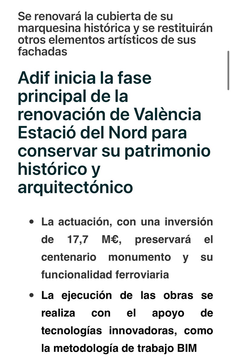oscar_puente_'s tweet photo. Lo lamentable es que la tercera ciudad de España tenga un concejal de tan bajo nivel como tú. Eso ocurre porque la estación está en plena sustitución de la cubierta. Hay dos posibilidades: una que lo sepas y mientas. La otra que lo ignores a pesar de la responsabilidad que tienes.