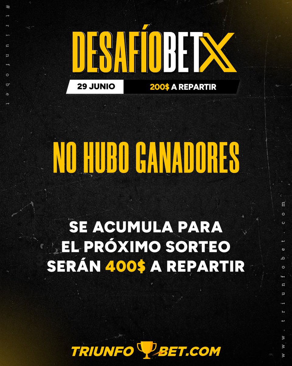 Ya que quedó el DESAFÍOBETacumulado, esta semana dejaremos que ustedes elijan

RT 🔄 = Desafíobet para el juego de la Vinotinto

❤️= Desafíobet combinado de varios juegos

Estaremos atentos 👀