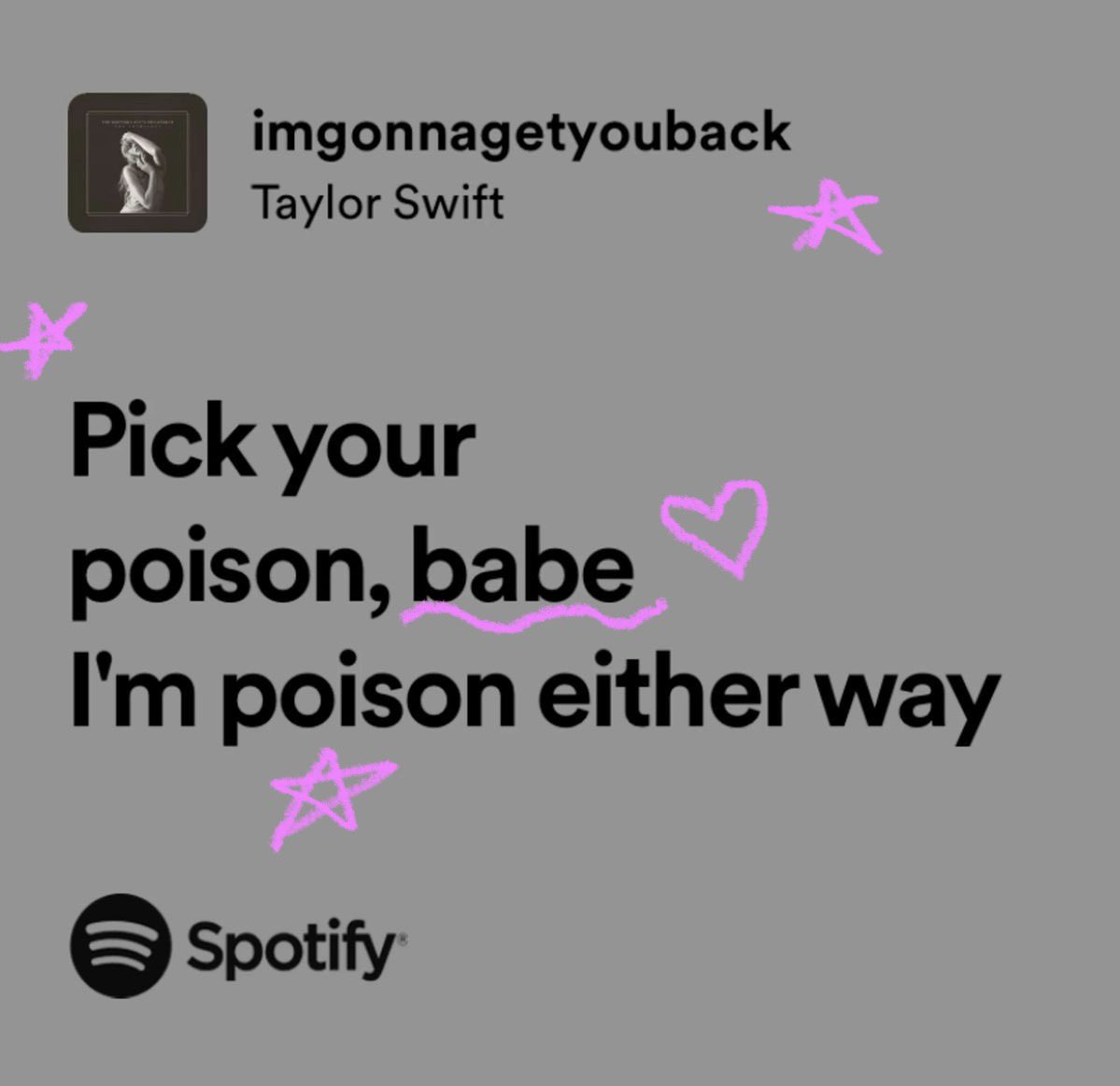 _altarismyhips_'s tweet photo. where are my fellow imgonnagetyouback stans??? https://t.co/41OygHrD2l