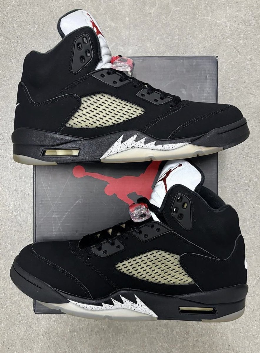 Reimagined “Black Metallic” Air Jordan 5’s are set for February 2025 ✍️