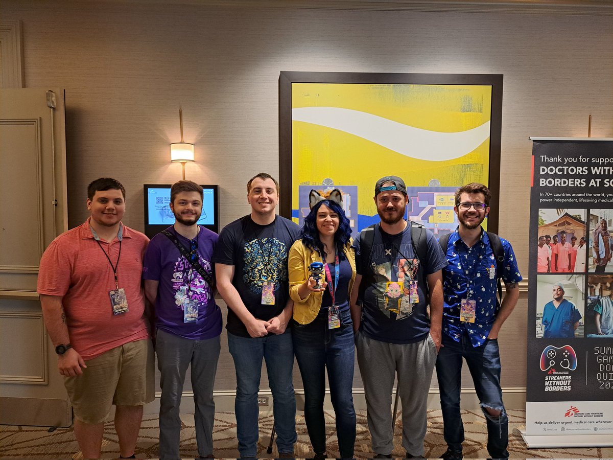 Sly gang @ #SGDQ2024 🦝💕