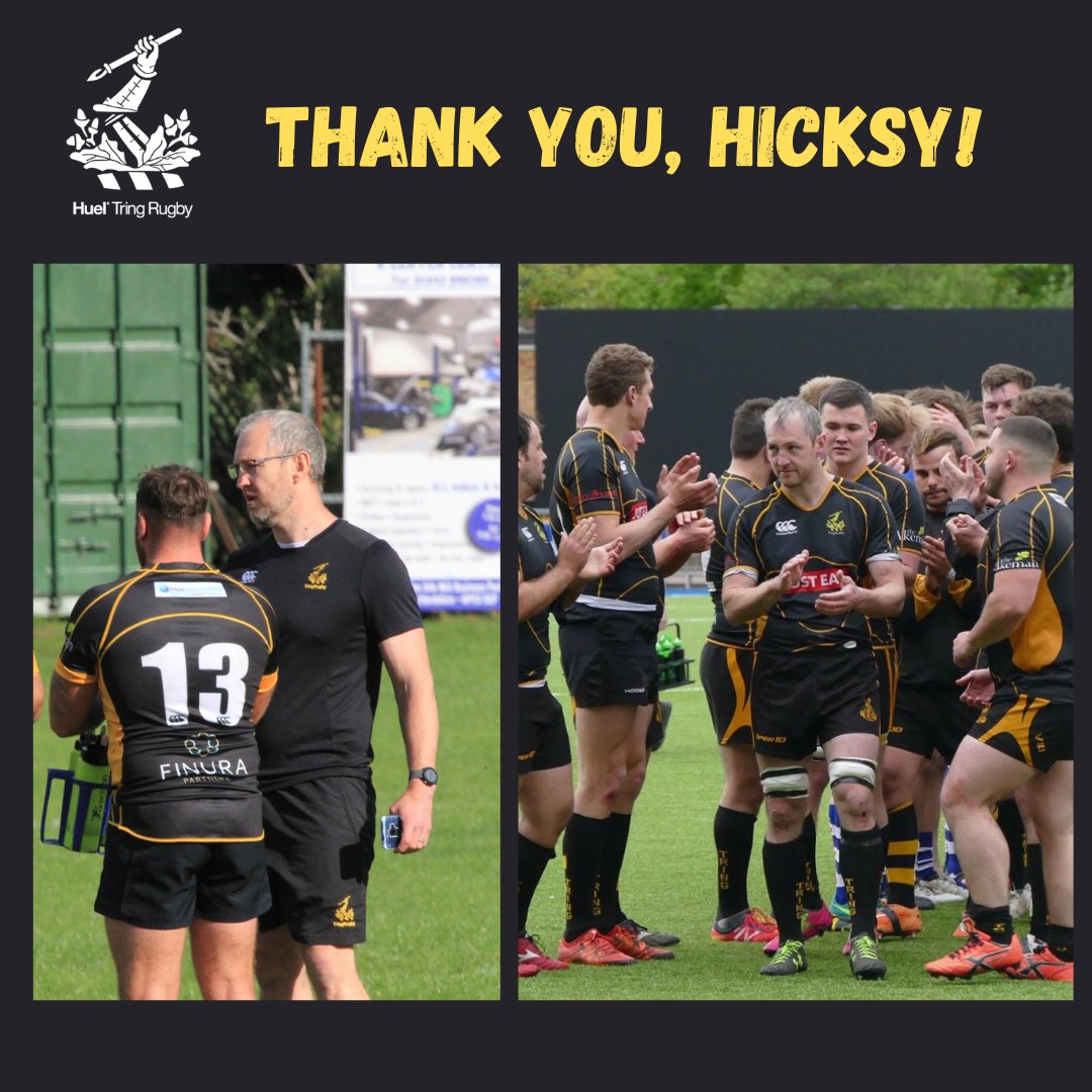 THANK YOU, HICKSY!

Some sad news today as the club can announce that Michael Hicks will be stepping down as 2nd XV Coach and Manager.

During his time in the role, Hicksy took the 2nd XV from strength to strength and everyone at the club would like to thank him greatly!
